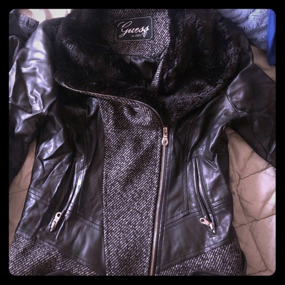 GUESS Motorcycle Jacket